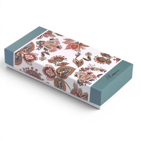 SET 2 PEZZI FORMAGGIO PAISLEY 13CM 2